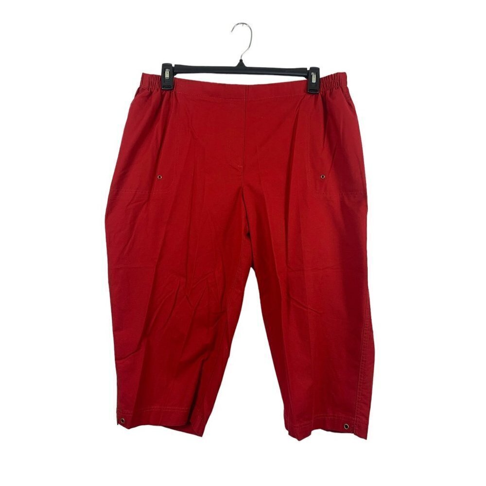 Allison Daley Blazing Red Capris